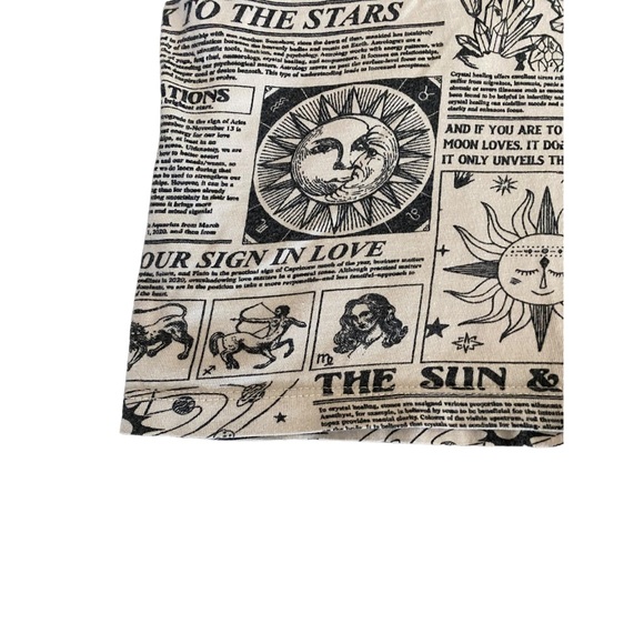 Viben size, small horoscope, zodiac, newspaper, print, astrology, top, white - Picture 3 of 9
